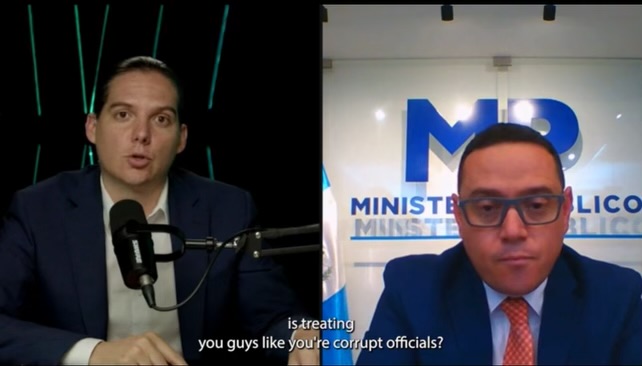 Robby and Pineda discuss raid on Save the Children