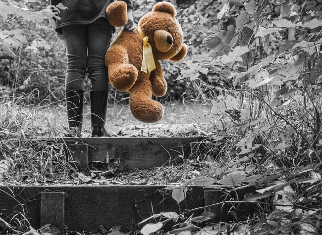 Girl with Teddy Bear/Acandraja/Pixabay